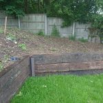 reclaimed sleeper retaining wall 3 reclaimed sleeper retaining wall 3