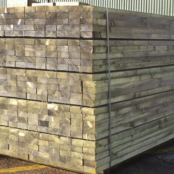 sawn fence rails green