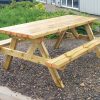 A frame picnic table 1.8m