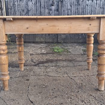 vintage pine farmhouse table