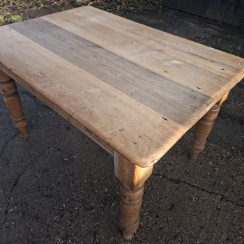 vintage pine farmhouse table